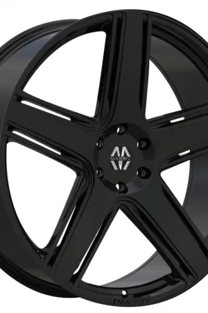 Buy Online 26" Massiv Wheels 926 Classico Full Gloss Black Rims