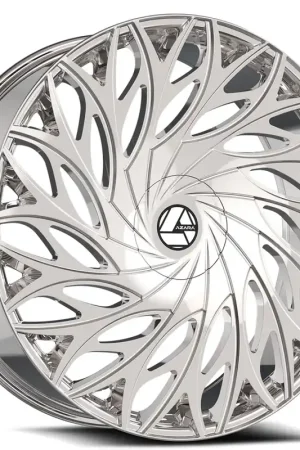 28" Azara Wheels AZA-525 Chrome Rims Grab Now