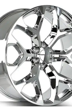 Free Shipping 28" Strada Wheels Snowflake Chrome OEM Replica Rims