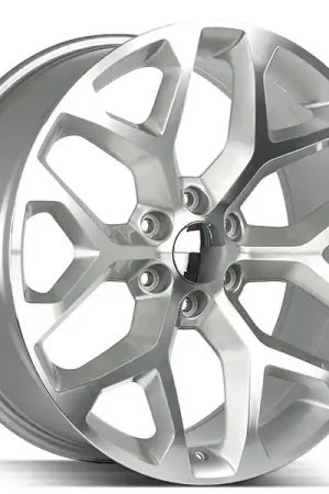 28" Strada Wheels Snowflake Silver Machined OEM Replica Rims Save Now