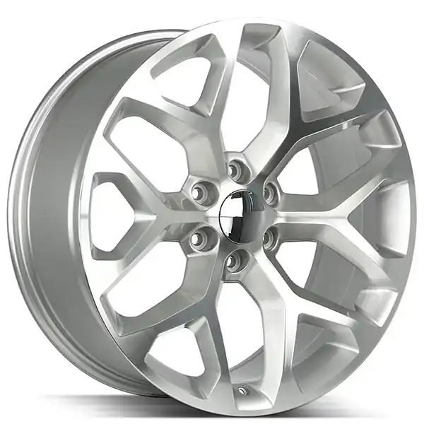 28" Strada Wheels Snowflake Silver Machined OEM Replica Rims Save Now