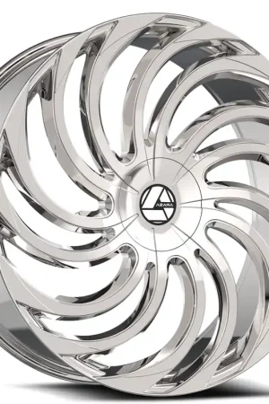 30" Azara Wheels AZA-534 Chrome Rims Premium