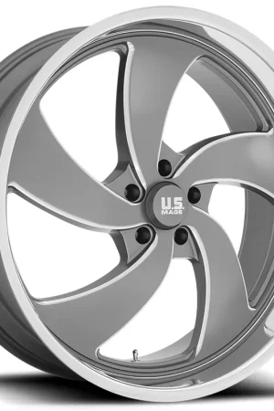 20" U.S. Mags Wheels Desperado 5 U133 Anthracite Milled with Diamond Cut Lip Rims Shop Now
