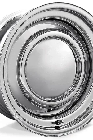 15" American Racing Wheels Vintage VN31 Smoothie Chrome Steel Rims Secure Checkout