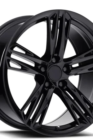20" Chevy Camaro 1LE Wheels FR 35F Gloss Black OEM Replica Flow Formed Rims Same Day Shipping