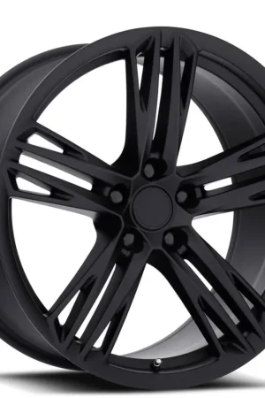 20" Chevy Camaro 1LE Wheels FR 35F Satin Black OEM Replica Flow Formed Rims Buy Direct