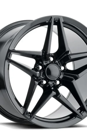 19" Corvette C7 Wheels FR 29 ZR1 Carbon Black OEM Replica Rims Direct From Manufacturer