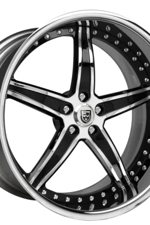 19/20" Lexani Forged Wheels LF-705 Chrome with Black Accents Rims Direct From Manufacturer