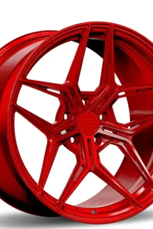 Last Chance 19/20" Variant Forged Wheels Zeno Blood Red Monoblock Forged Rims
