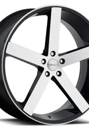 Cavallo CLV-5 5x130 22x9 +41 Gloss Black & Machined Limited Offer