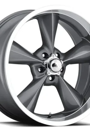 Express Delivery BG Rod Works Old School 5x127 18x8+0 Gun Metal Machined Lip