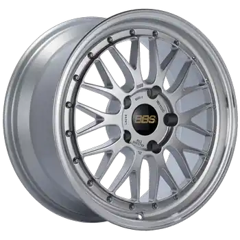 BBS LM 5x130 19x10 +45 Diamond Silver Center/Machined Lip Big Sale