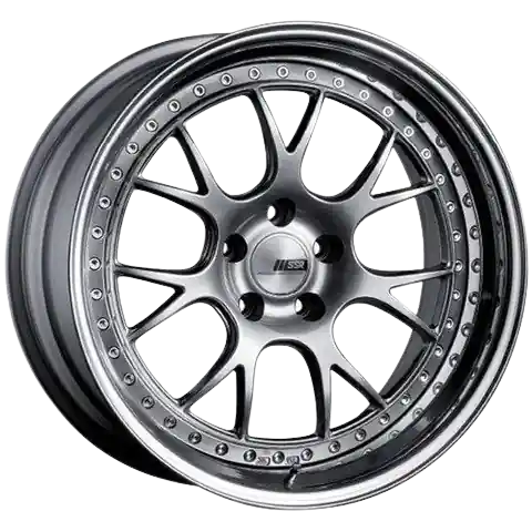 In Demand SSR Professor MS3 5x100 18X9+49 SL Disk Titan Silver