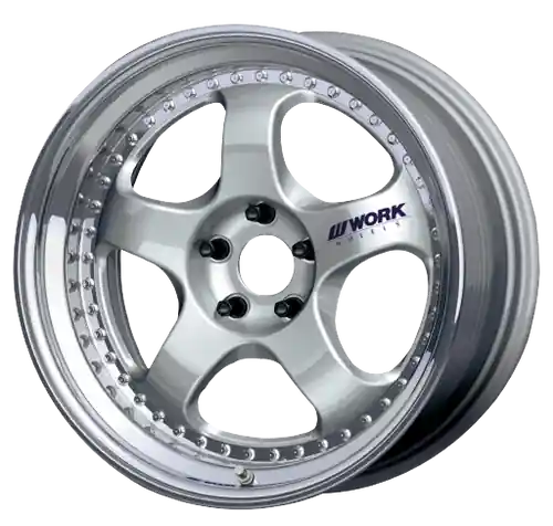 Work Meister S1 3P 5x100 18x13.5-39 R Disk Silver Authentic