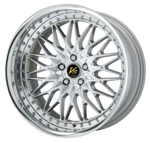 Work Vs-Xv 5x115 19x13.5+21 A Disk Silky Rich Silver Handmade