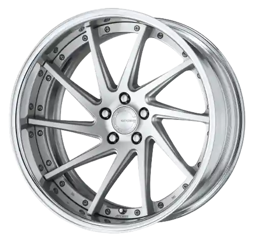 Work Gnosis Cvs 5x112 20x11+22 A Disk Matte Silver High Quality