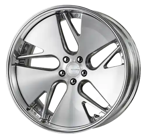 Clearance Work Gnosis Cvd 5x114.3 22x9+45 R Disk Composite Buffed And Brushed