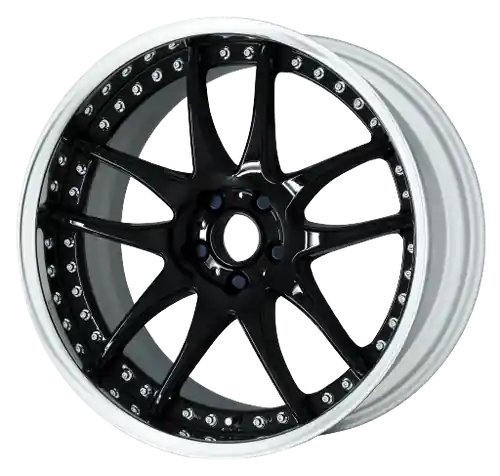 Work Emotion Cr 3P 5x100 18x13+16 L Disk Gloss Black Limited Offer