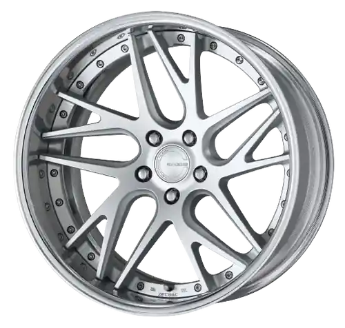 Work Gnosis Cvx 5x114.3 19x10+12 O Disk Matte Silver Free Shipping