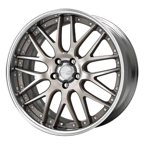 Work Lanvec Lm1 5x114.3 19x10+45 A Disk Trans Gray Polish Price Drop