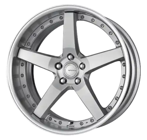 Work Gnosis Gr203 5x120.65 20x10.5+45 H Disk Brush Silver Clear Secure Checkout