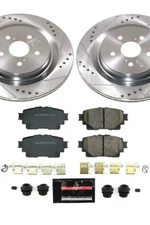 Best Price Power Stop 20-22 Toyota Highlander Rear Z23 Evolution Brake Kit — PMD Premier Motoring Development