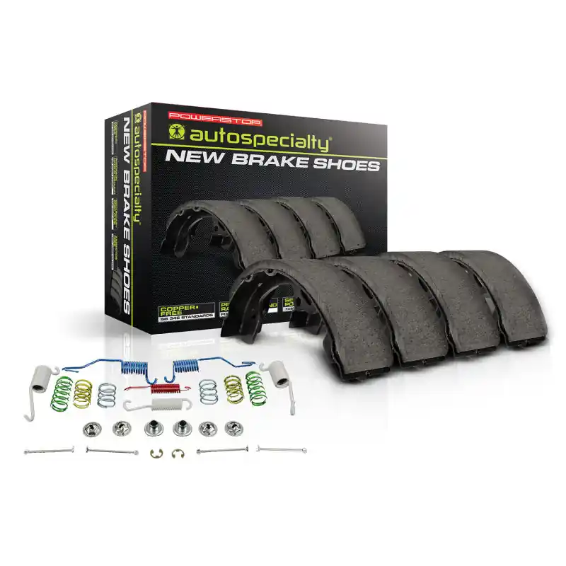 Power Stop 66-67 Mercury Voyager Rear Autospecialty Brake Shoes w/Hard — PMD Premier Motoring Development Buy Today