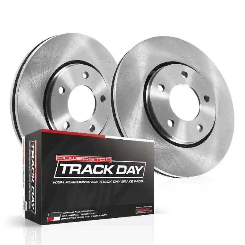 Final Sale Power Stop 08-10 BMW 535i Front Track Day Brake Kit — PMD Premier Motoring Development