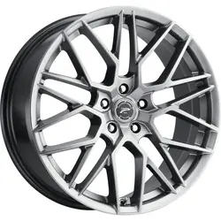 Express Delivery Platinum 459G Retribution 5X120 18x8 +35 Bright Graphite w/Clear Coat