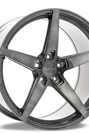 20" Velgen Wheels Classic5 V2 Brushed Titanium Rims Modern