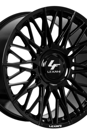 20" Lexani Wheels Newport-XL Full Gloss Black Rims Next Day Delivery