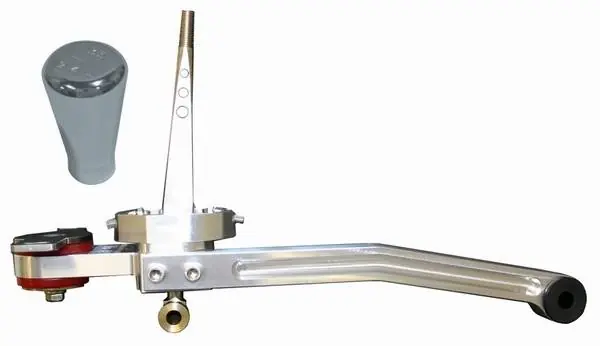 Luxury Ford Mustang Steeda Tri-Ax Shifter and Polished Billet Shift Knob Combo Pack - 16204