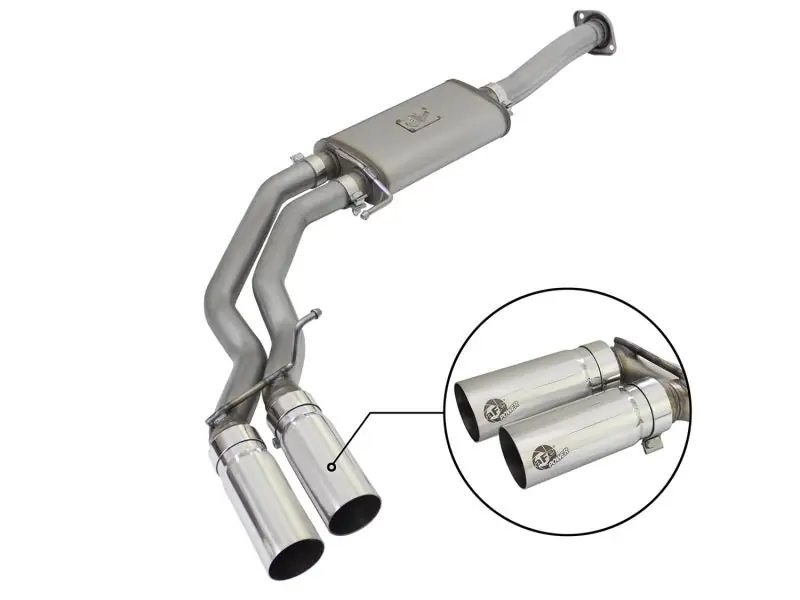 Hassle-Free Returns aFe Rebel Exhausts 3in SS Cat-Back 15-16 Ford F-150 EcoBoost V6 2.7/3. — PMD Premier Motoring Development