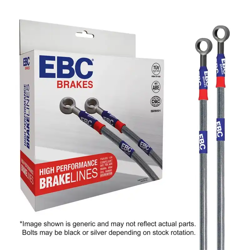 Price Cut EBC 09-15 Chevrolet Camaro (5th Gen) 3.6L Stainless Steel Brake Line K — PMD Premier Motoring Development