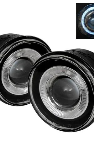Spyder Jeep Grand Cherokee 05-09 Halo Projector Fog Lights w/swch w/sw — PMD Premier Motoring Development Free Shipping