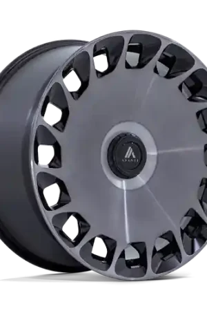 Reduced Price Asanti Black ABL-45 ARISTOCRAT BLANK 24X10 +15 GLOSS BLACK MACHINED FACE WITH DDT