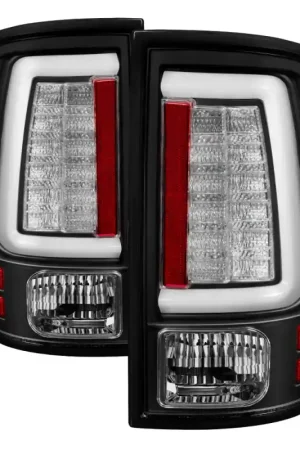 Spyder Dodge Ram 2013-2014 Light Bar LED Tail Lights - Black ALT-YD-DR — PMD Premier Motoring Development Money Back Guarantee