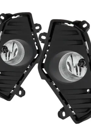 Spyder 19-21 Toyota RAV4 OEM Style Fog Light w/ OEM Switch - Clear FL- — PMD Premier Motoring Development Top Pick
