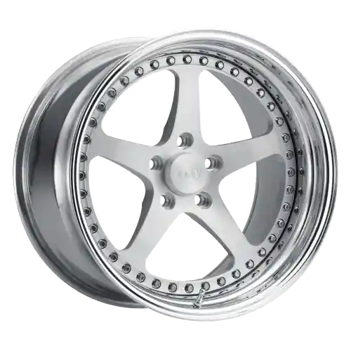 CCW SA50 6x114.3 19x12 +25 Polished Authentic