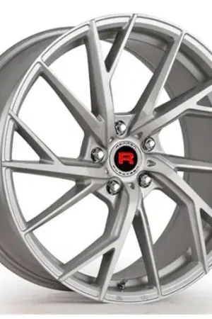 Rennen Flowtech FT28 Silver Brushed Face Wheel; 20x9; 25mm Offset Limited Time