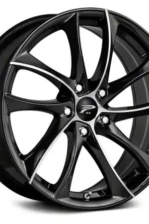 Platinum Gyro Gloss Black with Diamond Cut Face Wheel; 17x7.5; 35mm Offset Hot Deal