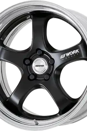 Original Work Meister S1R 4x100 16x7+45 A Disk Matte Black