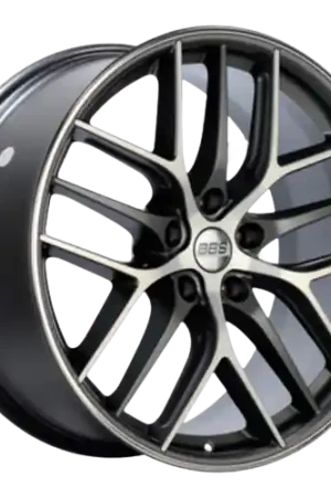 BBS CC-R 5x112 19x8.5+40 Graphite w/ Diamond Cut Face Instant Buy