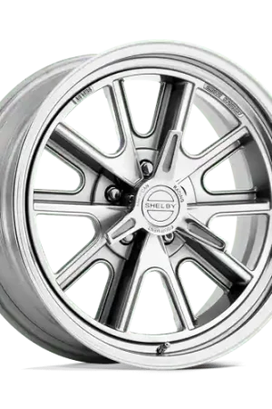 Authentic American Racing Vintage VN427 SHELBY COBRA 5X114.3 17X8 -6 TWO-PIECE POLISHED