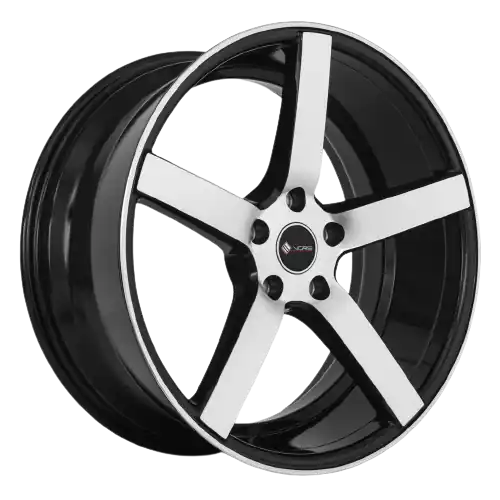 Big Sale Vors TR5 5x120 19x9.5 +35 Black Machined Face