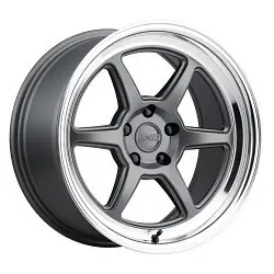 Kansei K14G Roku 5X112 18x9.5 22 Grey and Machined Lip Super Sale