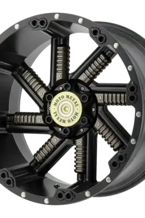 Moto Metal MO979 BUCKSHOT 6X135/6X139.7 20X12 -44 SATIN BLACK WITH GUN METAL INSERTS Buy Direct
