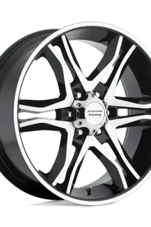 American Racing AR893 MAINLINE 5X114.3 16X8 0 GLOSS BLACK MACHINED Clearance