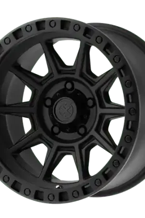 ATX Series AX202 8X170 17X9 -12 CAST IRON BLACK Budget