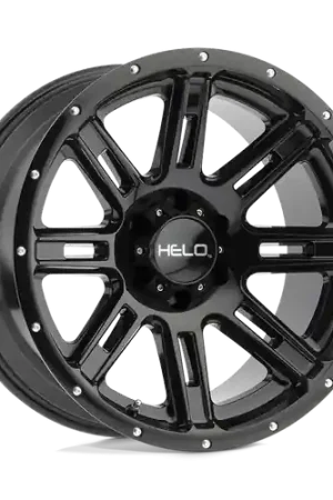 Helo HE900 8X165.1 20X9 +18 GLOSS BLACK Best Choice